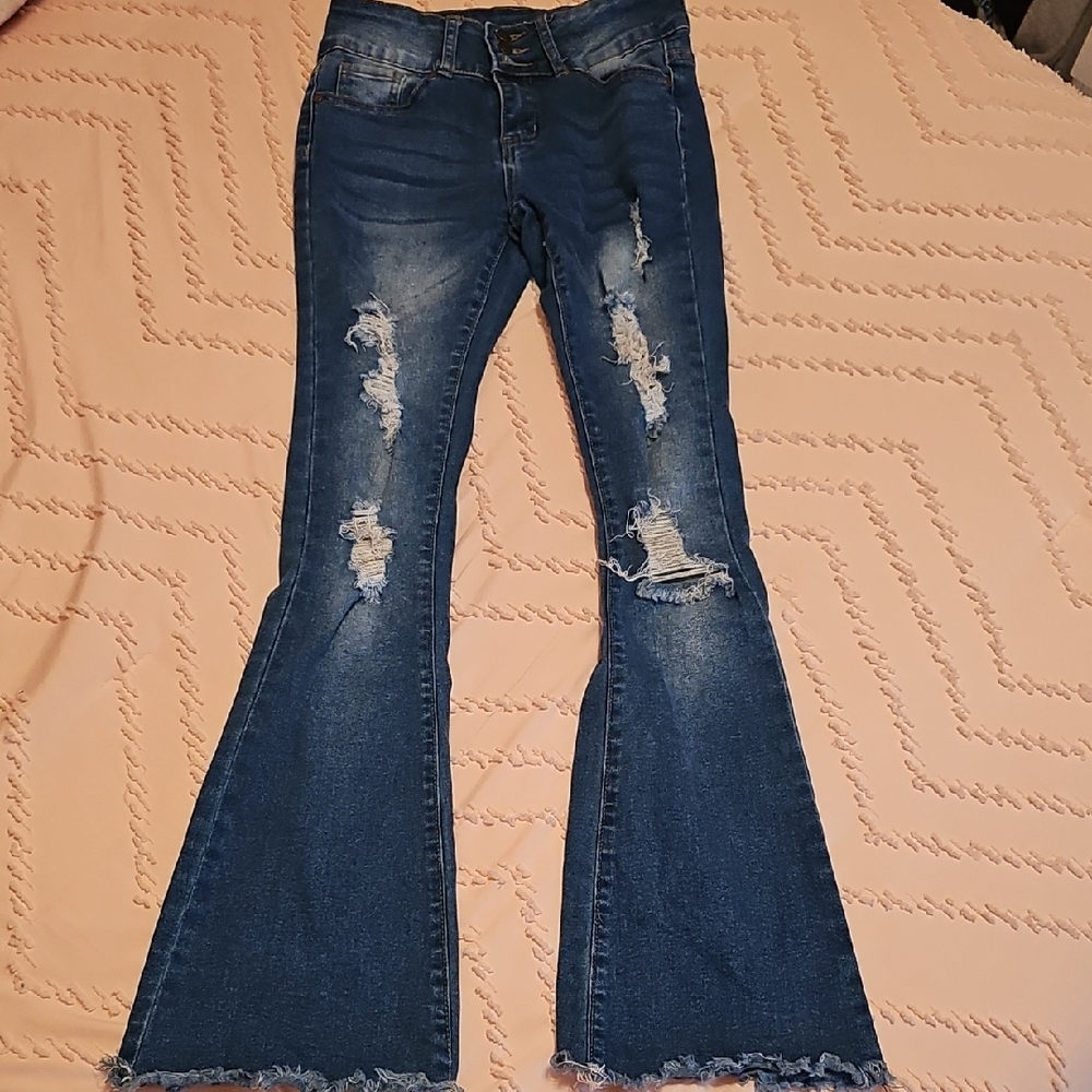 Distressed Flare